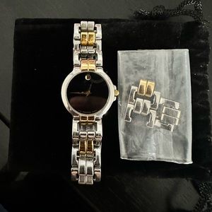 Ladies Movado Lancy two-tone stainless steel watch